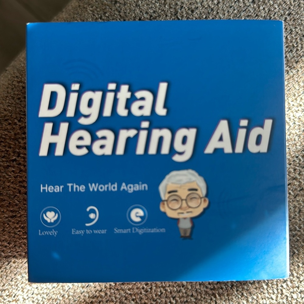 Digital hearing aid ZR-G4000BT -  NEW never used